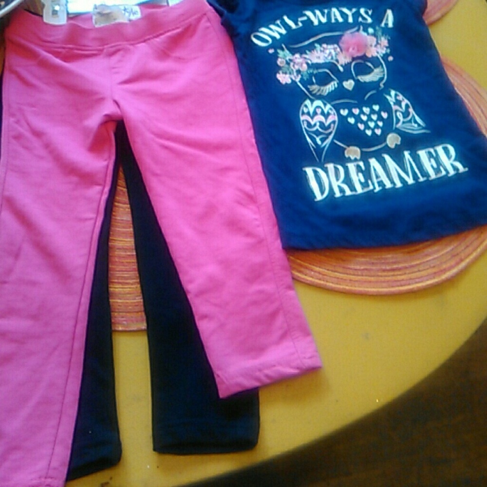 Girls pants and top.